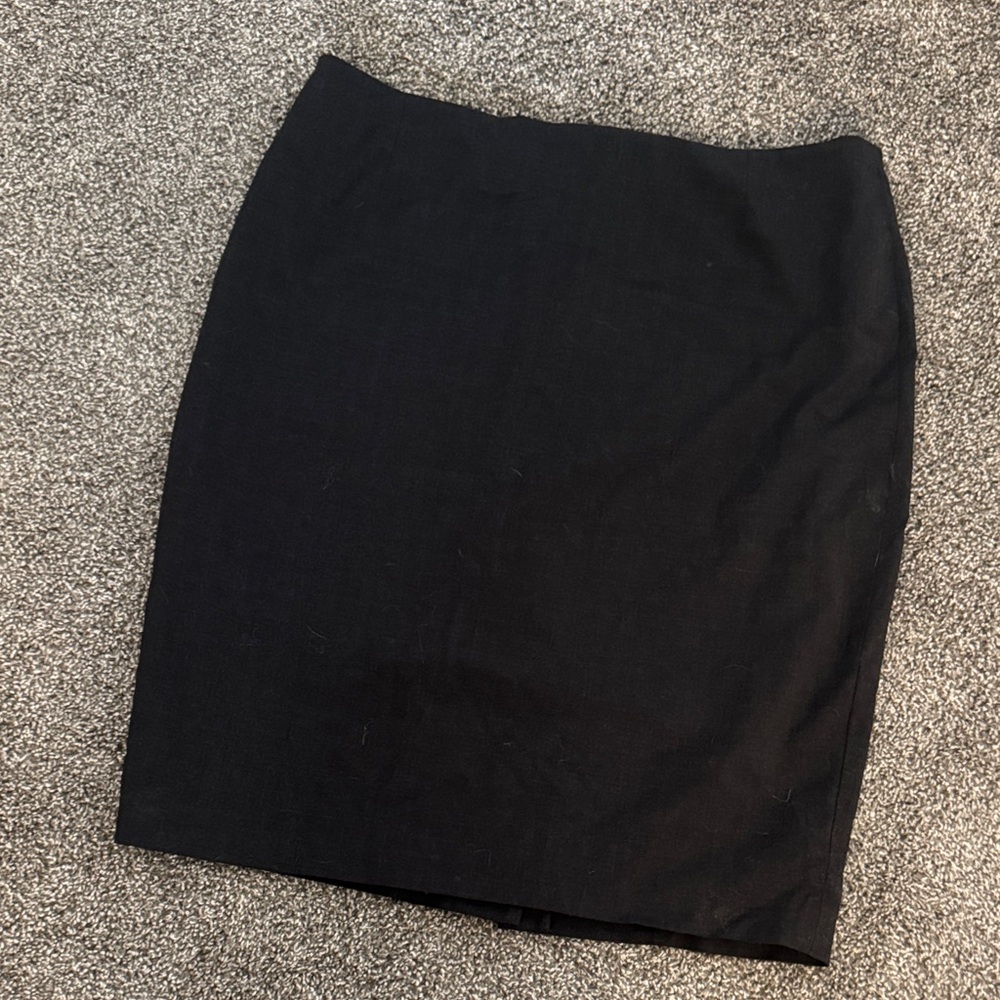 ANTONIO MELANI Black Pencil Skirt